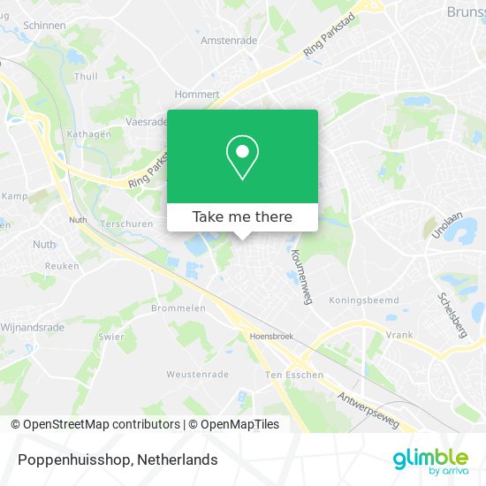 Poppenhuisshop map