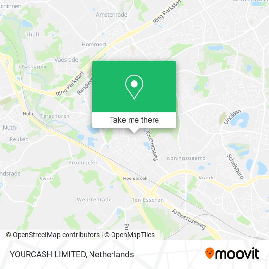 YOURCASH LIMITED map