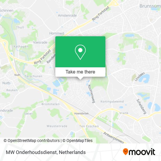 MW Onderhoudsdienst map