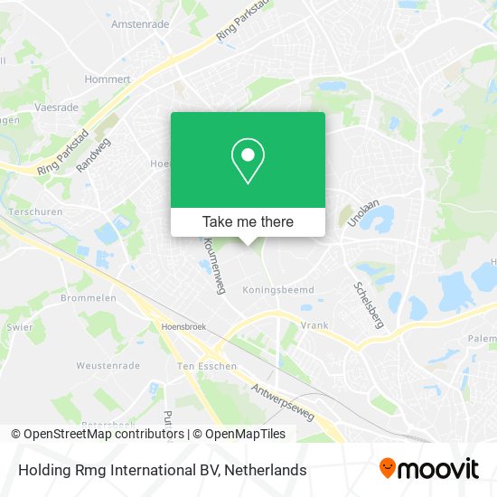 Holding Rmg International BV map