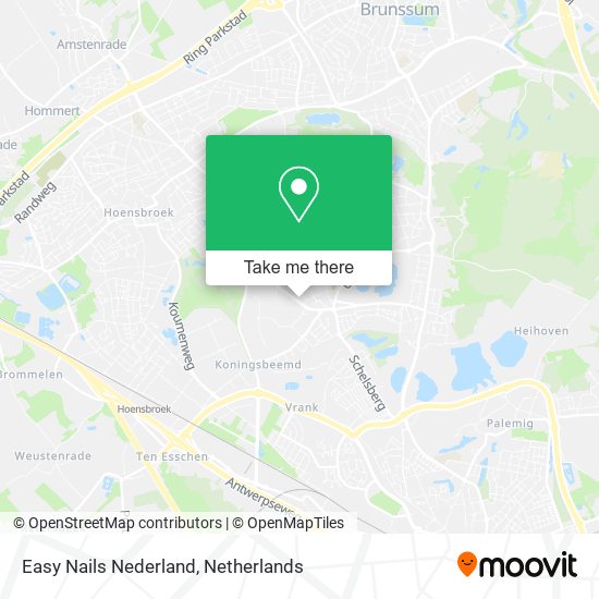 Easy Nails Nederland map