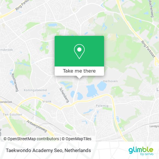 Taekwondo Academy Seo map