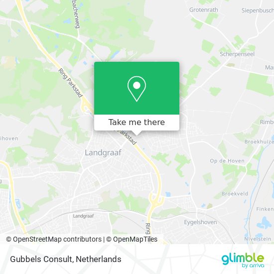 Gubbels Consult map