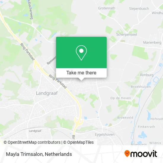Mayla Trimsalon map