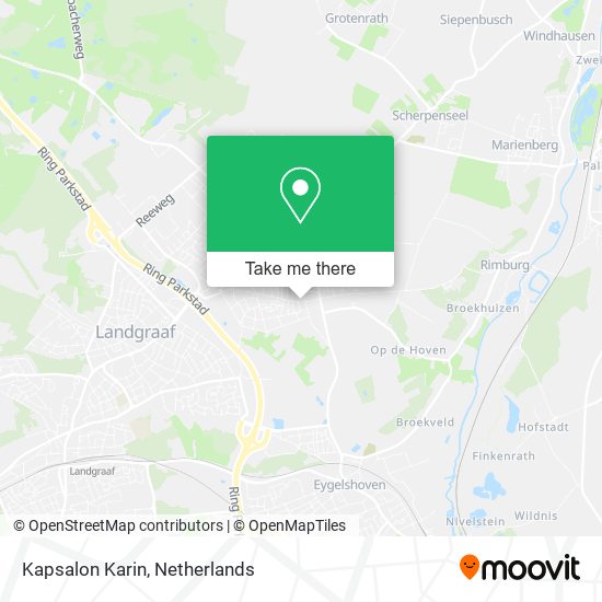 Kapsalon Karin map