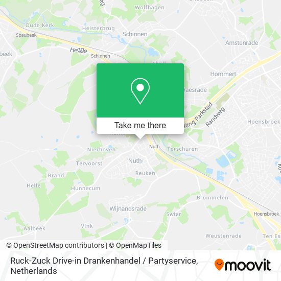 Ruck-Zuck Drive-in Drankenhandel / Partyservice map