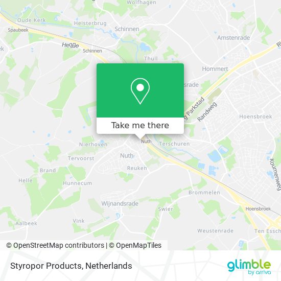 Styropor Products map