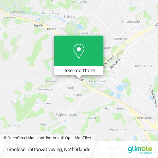 Timeless Tattoo&Drawing map
