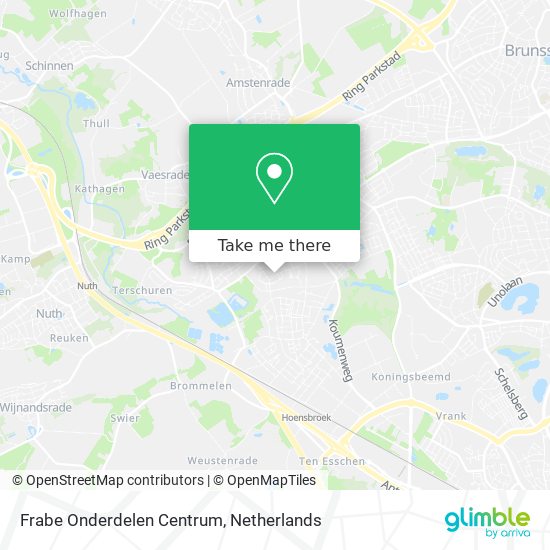 Frabe Onderdelen Centrum map