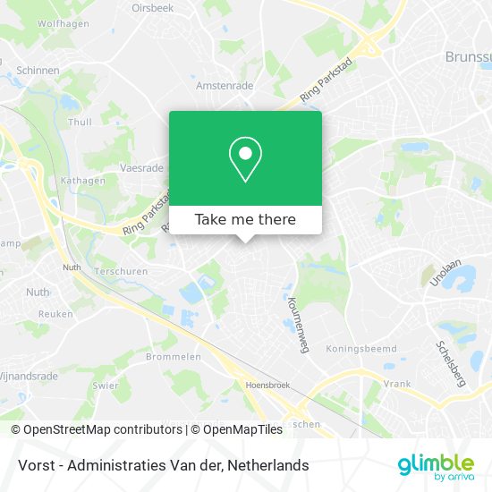 Vorst - Administraties Van der map