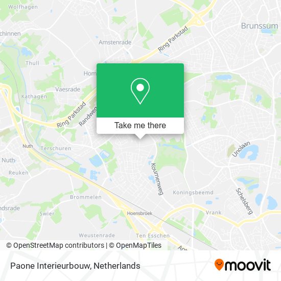 Paone Interieurbouw map