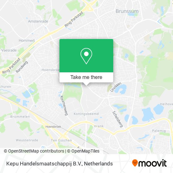 Kepu Handelsmaatschappij B.V. map