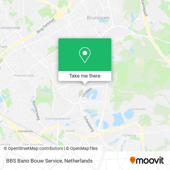 BBS Bano Bouw Service map