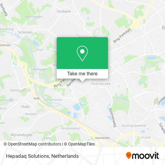 Hepadaq Solutions map