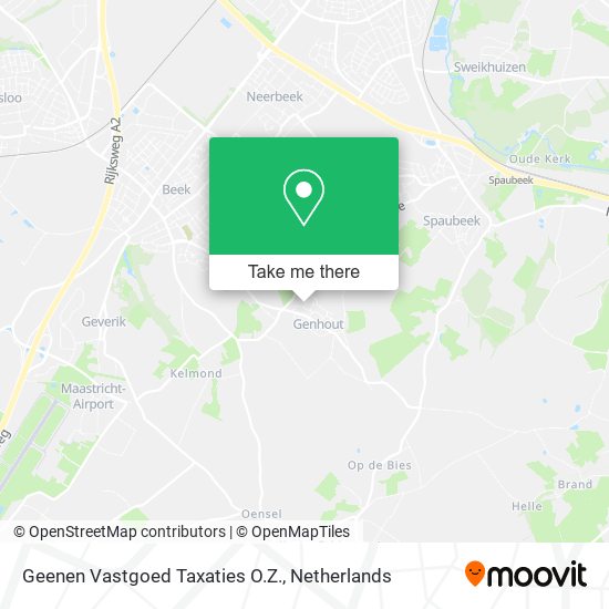 Geenen Vastgoed Taxaties O.Z. map