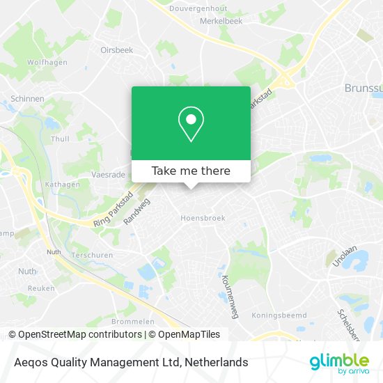 Aeqos Quality Management Ltd map