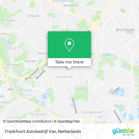 Frankfoort Autobedrijf Van map