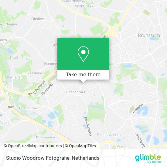 Studio Woodrow Fotografie map