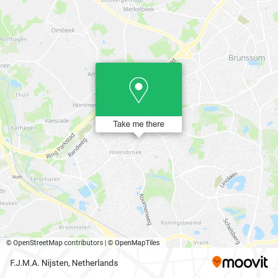 F.J.M.A. Nijsten map