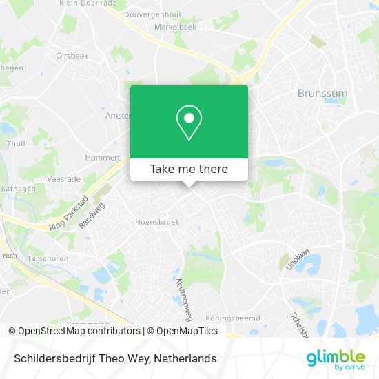 Schildersbedrijf Theo Wey map