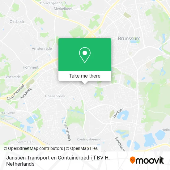 Janssen Transport en Containerbedrijf BV H map