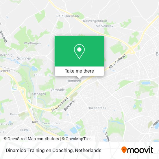 Dinamico Training en Coaching map