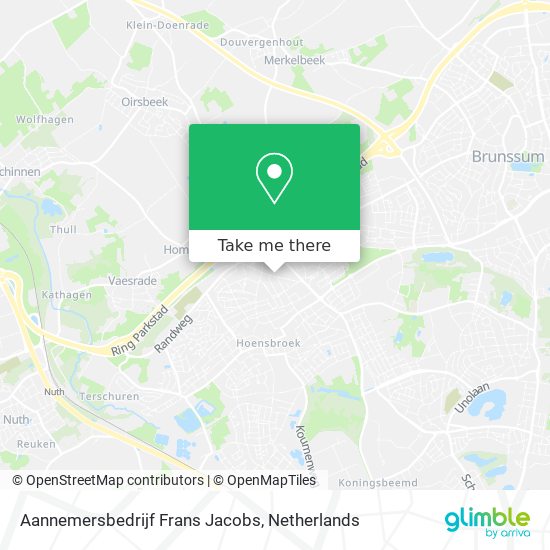 Aannemersbedrijf Frans Jacobs map