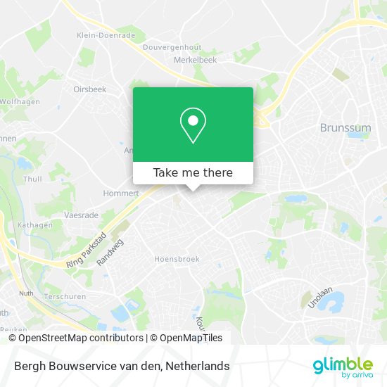 Bergh Bouwservice van den map