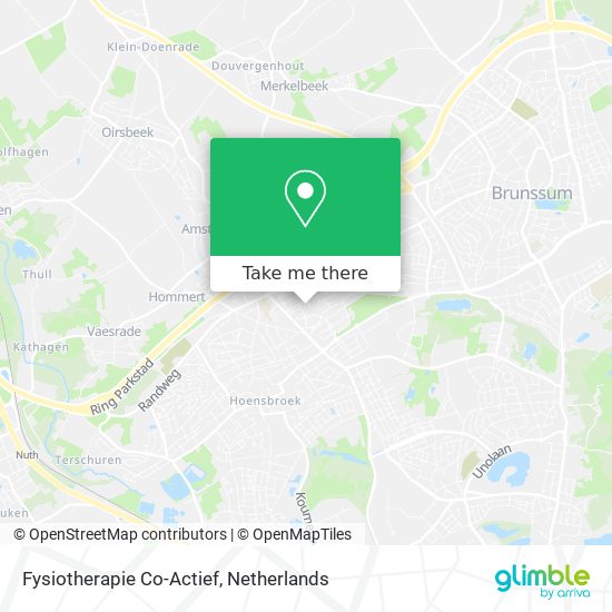 Fysiotherapie Co-Actief map