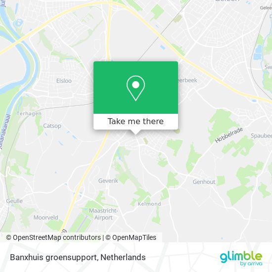 Banxhuis groensupport Karte