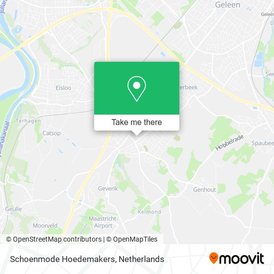 Schoenmode Hoedemakers Karte