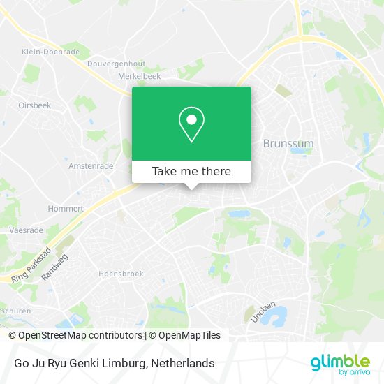 Go Ju Ryu Genki Limburg map