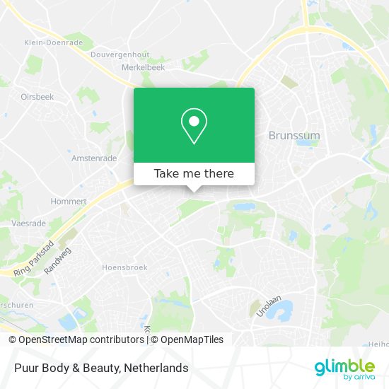 Puur Body & Beauty map