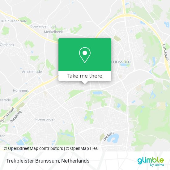 Trekpleister Brunssum map