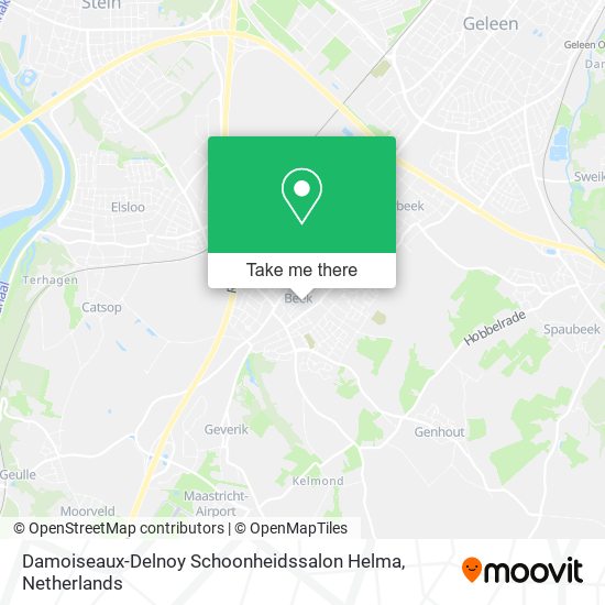 Damoiseaux-Delnoy Schoonheidssalon Helma map
