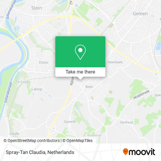 Spray-Tan Claudia map