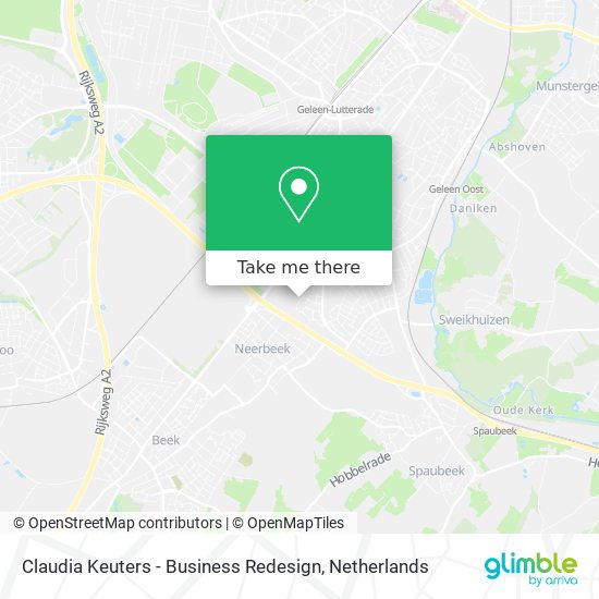 Claudia Keuters - Business Redesign Karte
