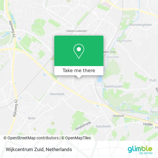 Wijkcentrum Zuid map