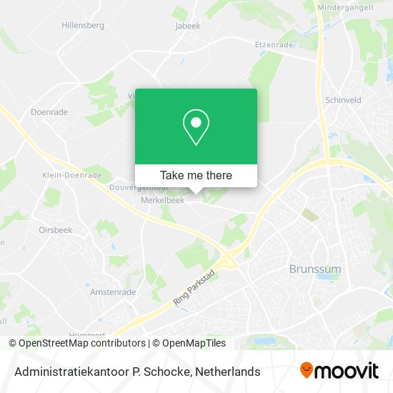 Administratiekantoor P. Schocke map