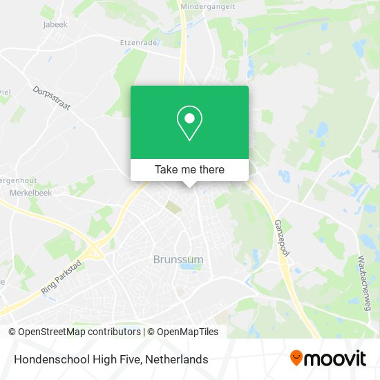 Hondenschool High Five map