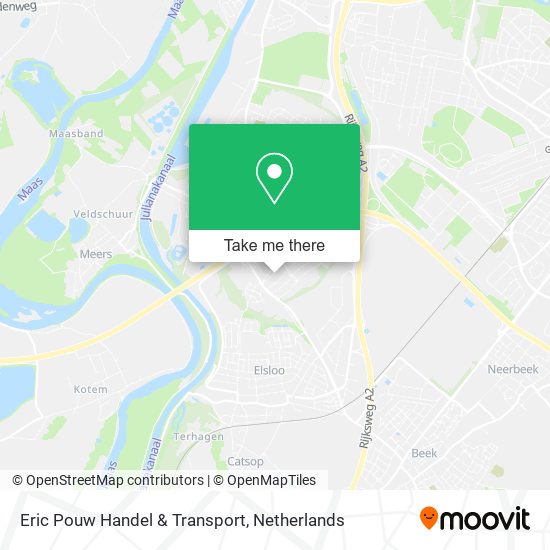 Eric Pouw Handel & Transport Karte