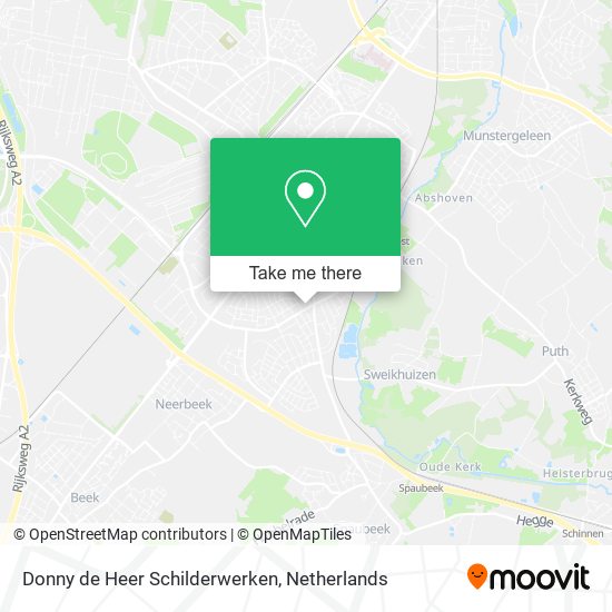 Donny de Heer Schilderwerken map