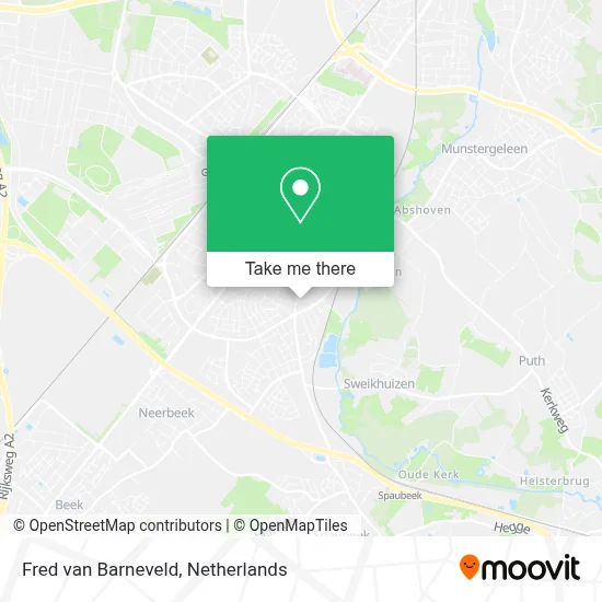 Fred van Barneveld map
