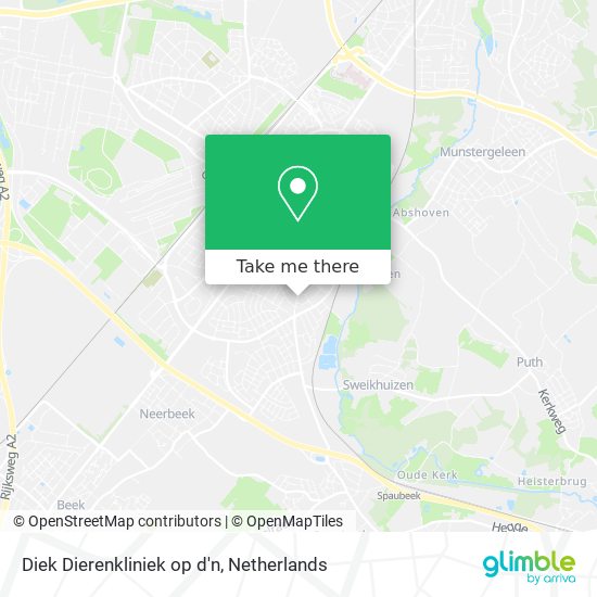 Diek Dierenkliniek op d'n Karte