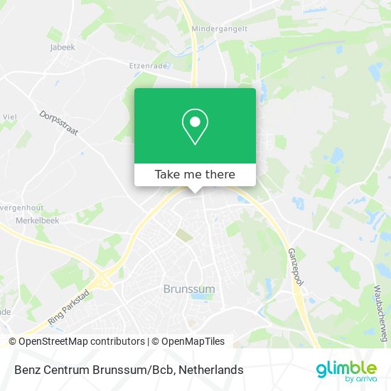 Benz Centrum Brunssum/Bcb map