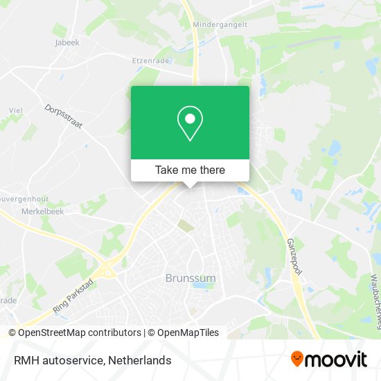 RMH autoservice map