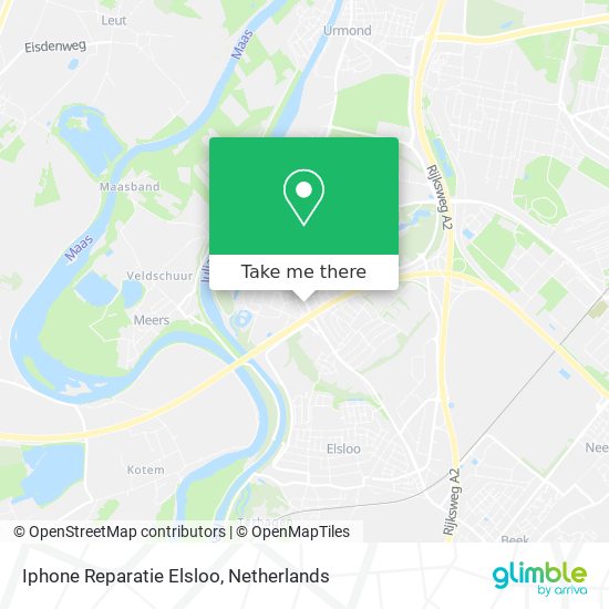 Iphone Reparatie Elsloo map