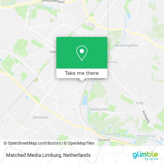 Matched Media Limburg map