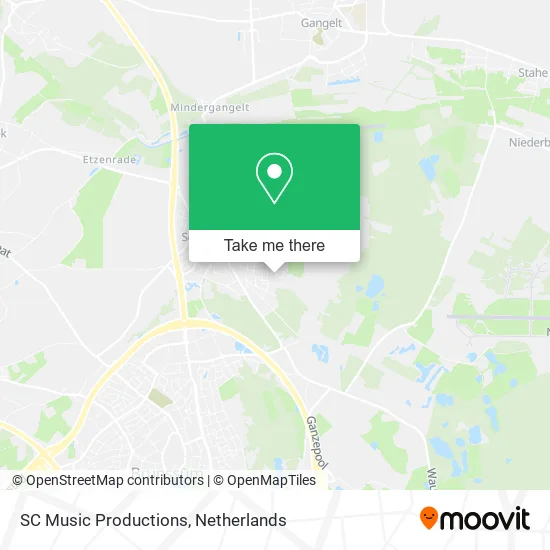 SC Music Productions map