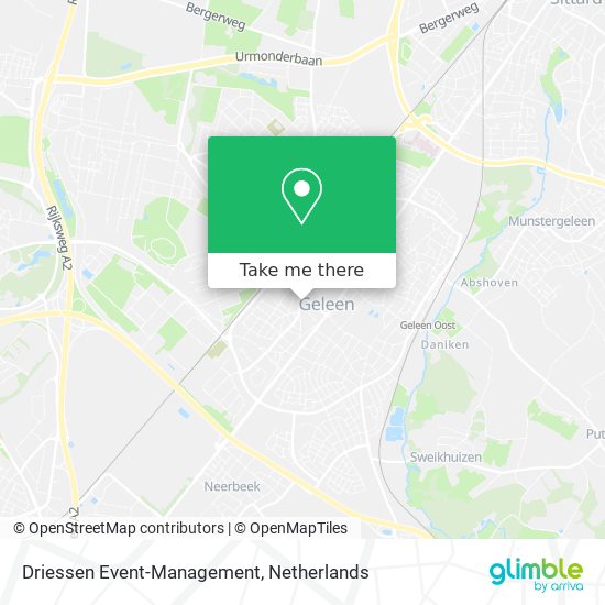 Driessen Event-Management map